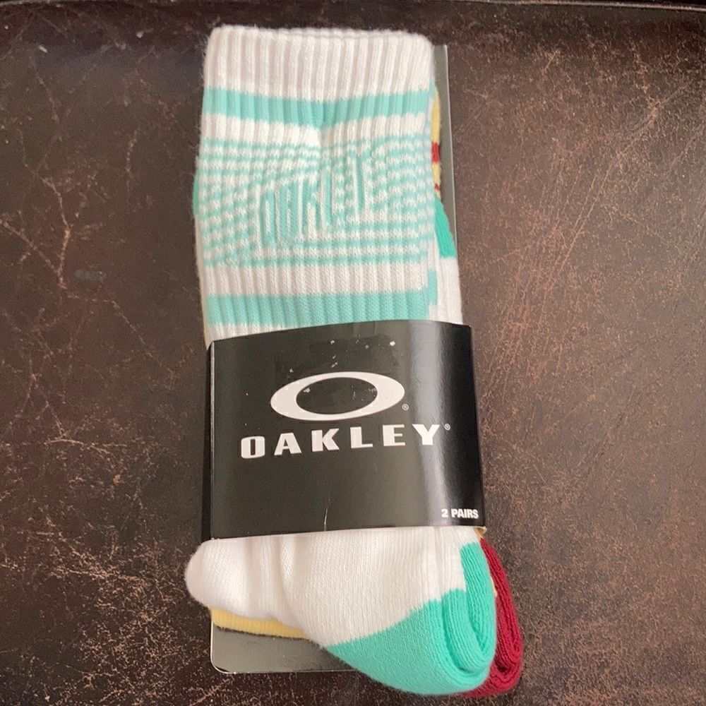 1 LEFT!Oakley crew socks two pack